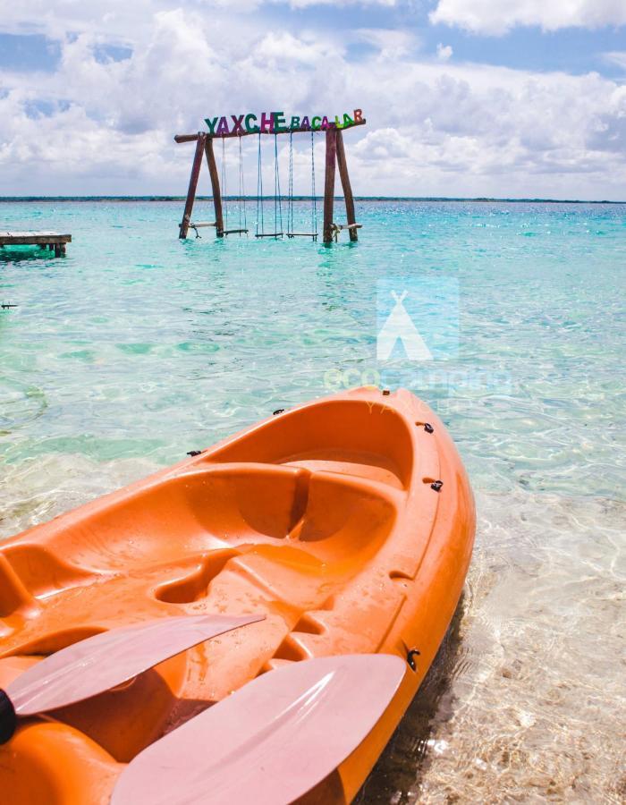Ecocamping Yaxche Bacalar Exterior photo