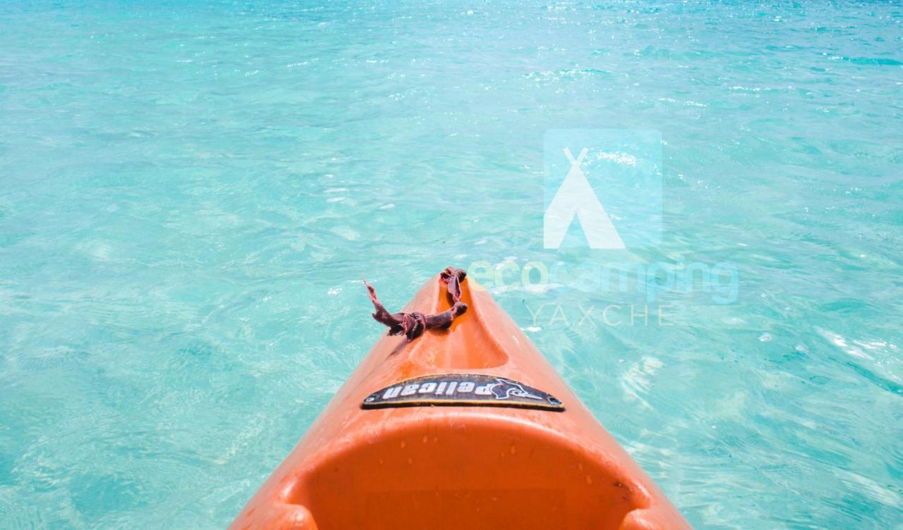 Ecocamping Yaxche Bacalar Exterior photo