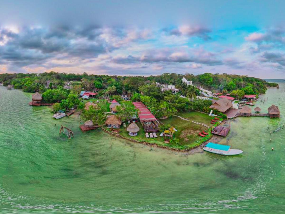 Ecocamping Yaxche Bacalar Exterior photo
