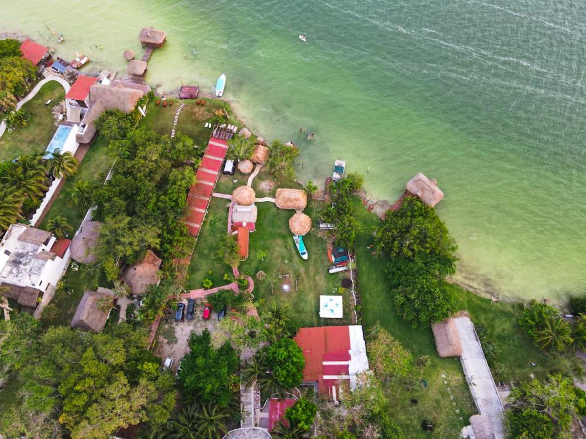 Ecocamping Yaxche Bacalar Exterior photo