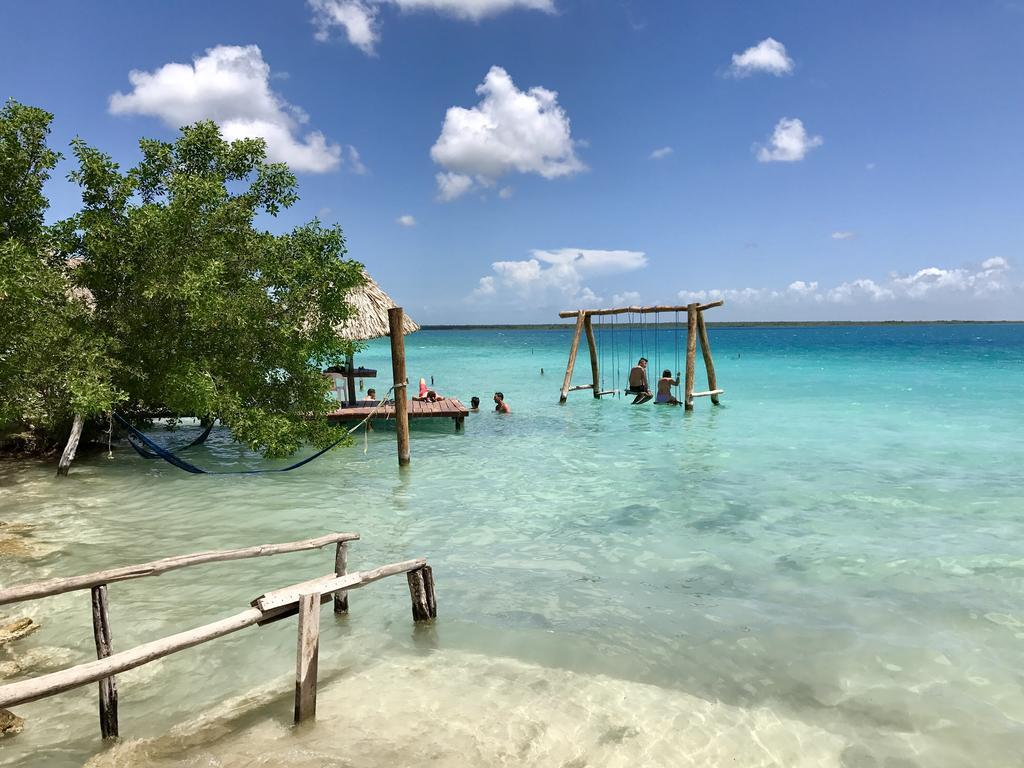 Ecocamping Yaxche Bacalar Exterior photo