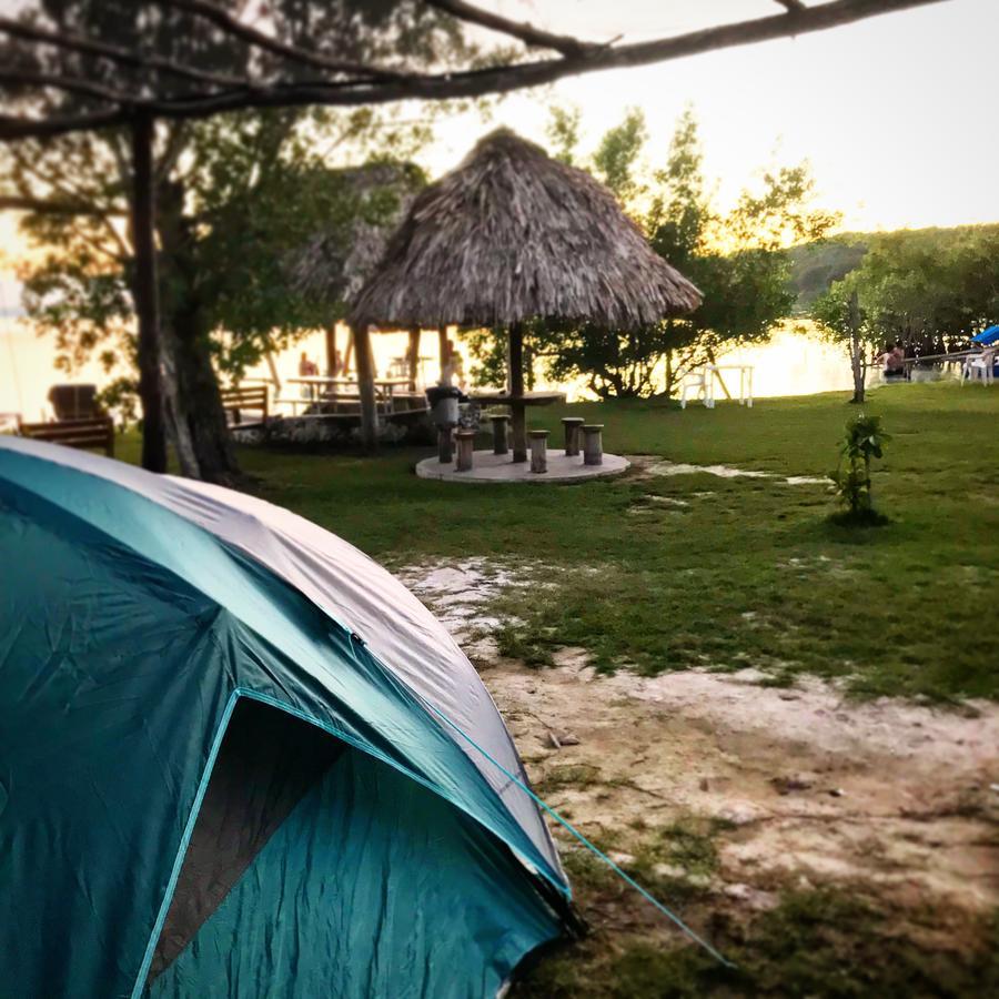 Ecocamping Yaxche Bacalar Exterior photo